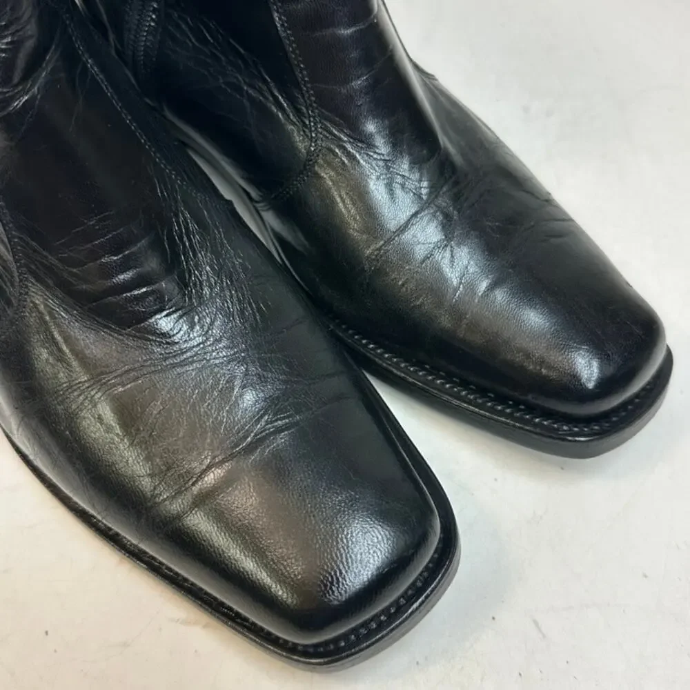RESOLED Crockett & Jones Jasper Formal Chelsea Boots Made in England VTG US 9 D